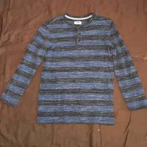 LIKE NEW Old Navy Men’s Henley Long Sleeve Tee